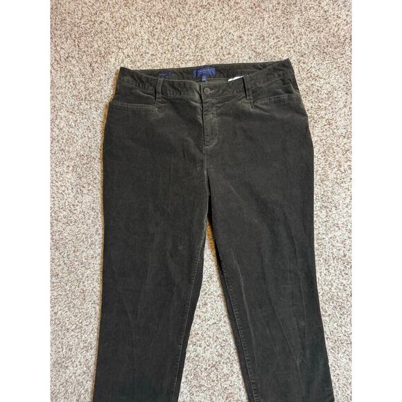 TALBOTS Brown Corduroy Pants, size 14; Curvy; Straight leg - Picture 10 of 10